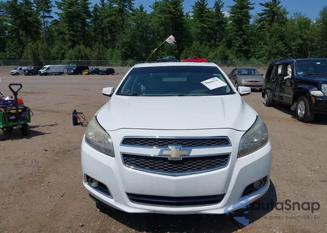 2013 Chevrolet Malibu Eco Premium Audio из США, поврежденный, VIN 1G11F5RR4DF117058